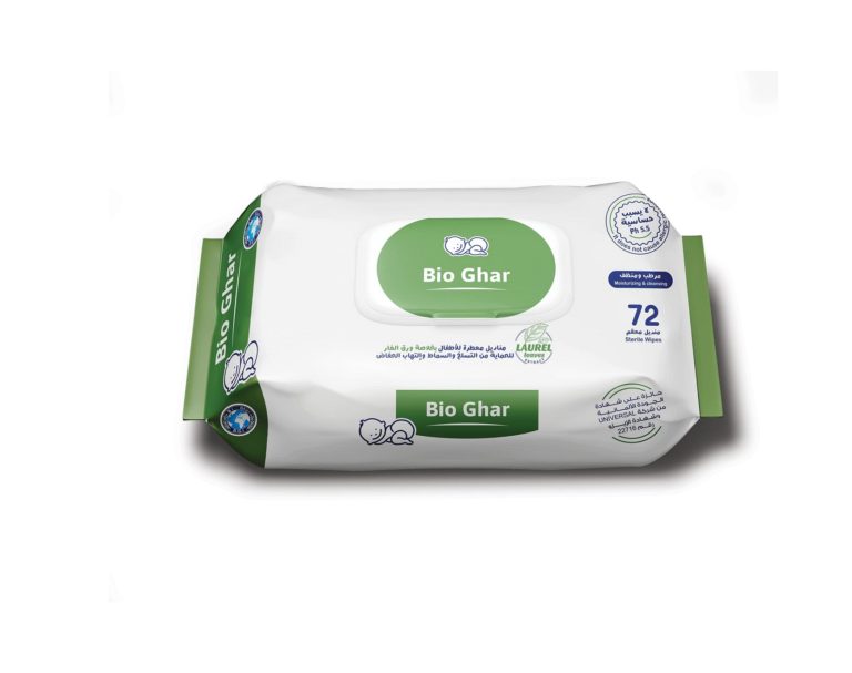 BIO Ghar Scented Wipes for Babies with Laurel Leaf Extract