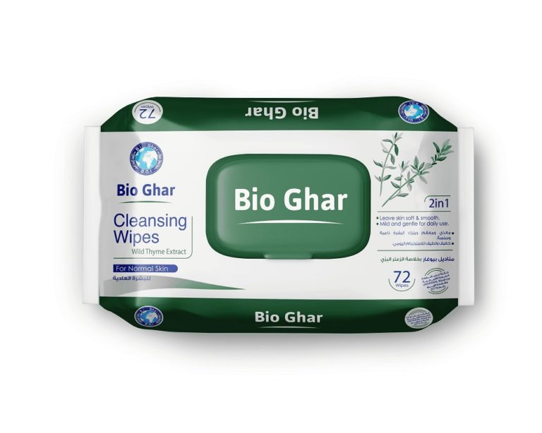 BIO Ghar Cleansing Wipes with Wild Thyme Extract