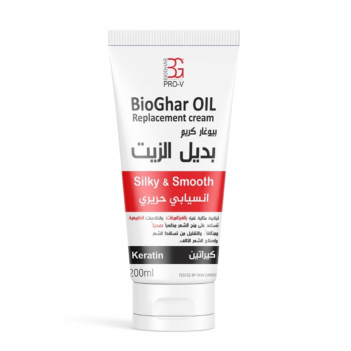 BIO Ghar Oil Replacement Cream Silky and Smooth with Keratin