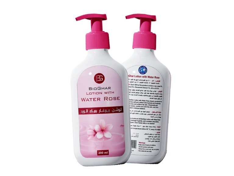 Bio Ghar Lotion with Rose Water