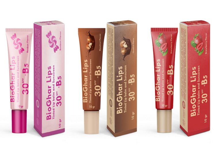 BioGhar lips (tinted lip balm and sunscreen)