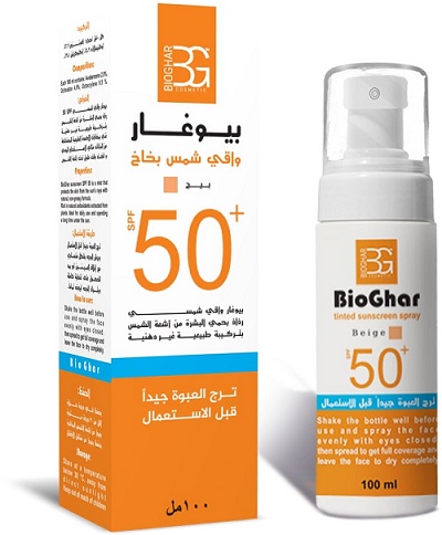 Bioghar Sunscreen Spray 50 SPF Beige